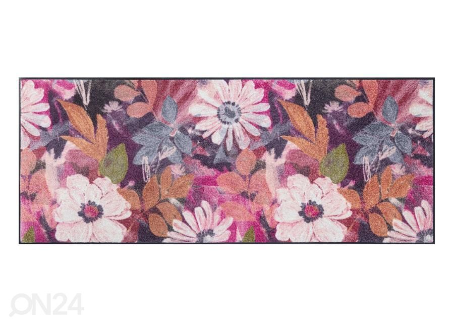Ковер Цветы 75x190 см увеличить