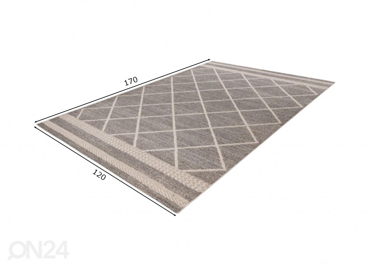 Ковер 120x170 cм увеличить размеры