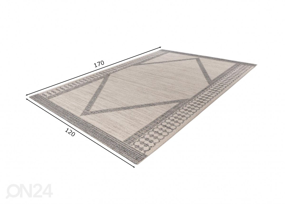 Ковер 120x170 cм увеличить размеры