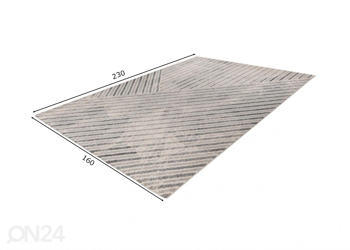 Ковер 160x230 cм увеличить размеры
