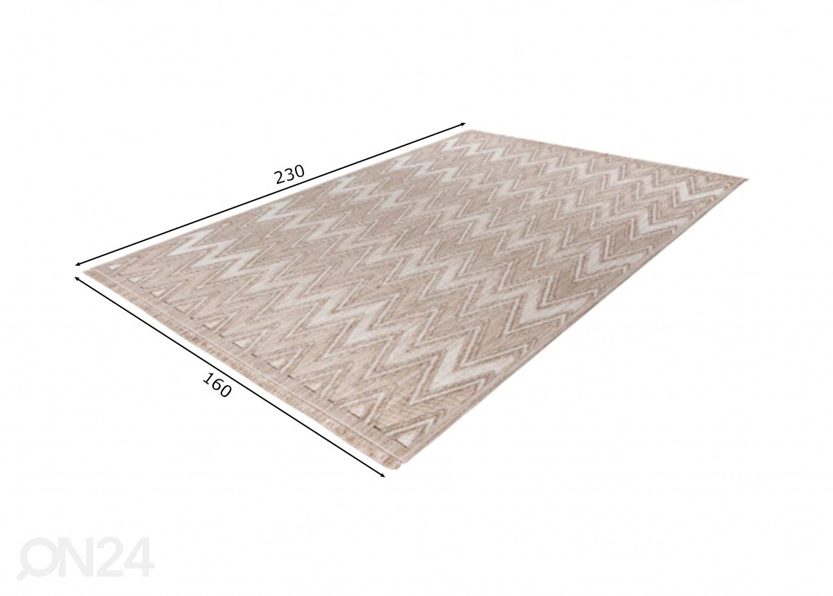Ковер 160x230 cм увеличить размеры