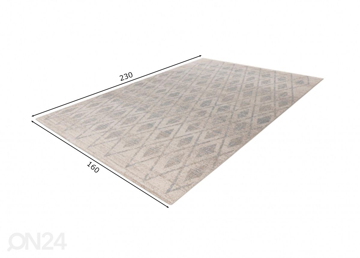 Ковер 160x230 cм увеличить размеры