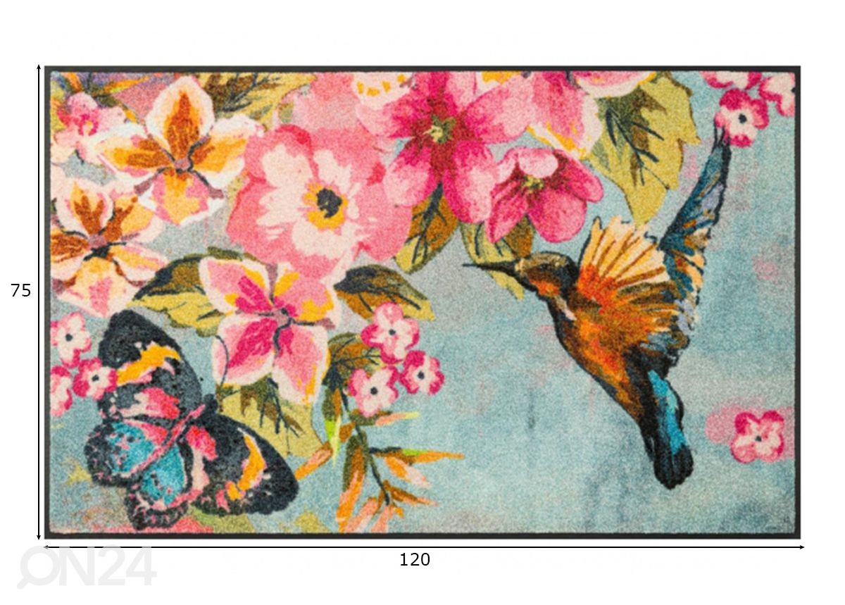 Ковер Bloomibri 75x120 cм увеличить размеры