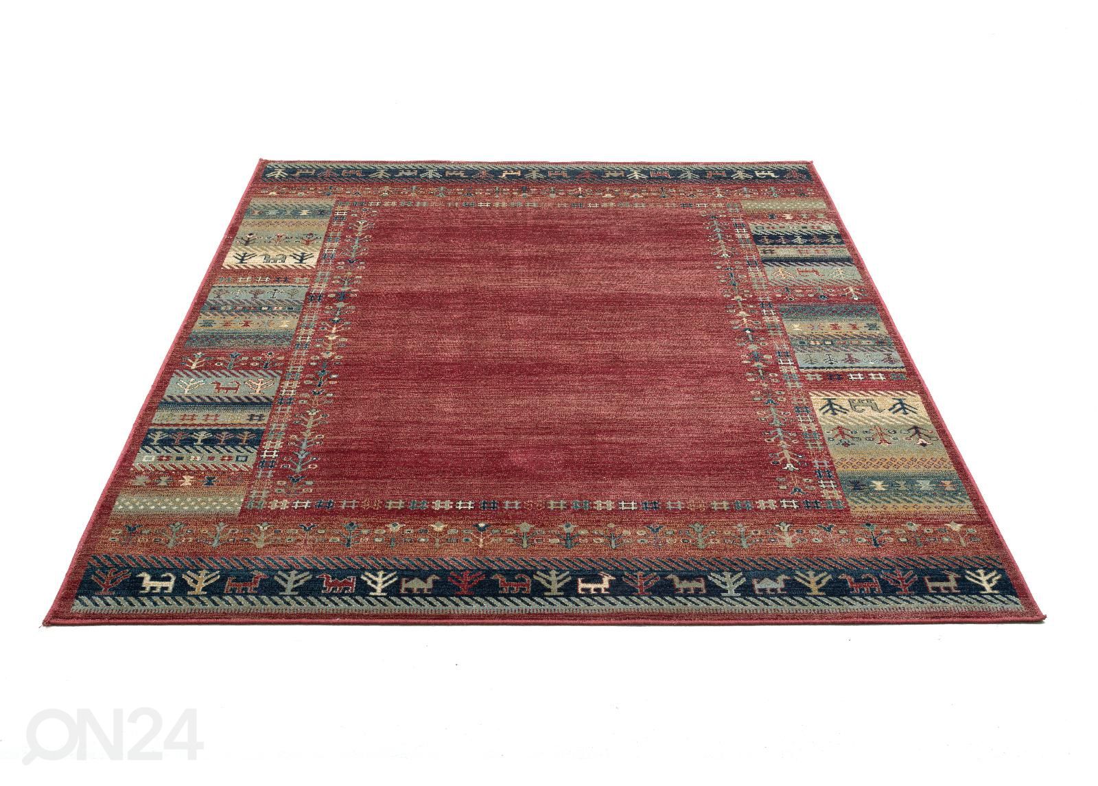 Ковер Cherina 80x150 см, красный увеличить