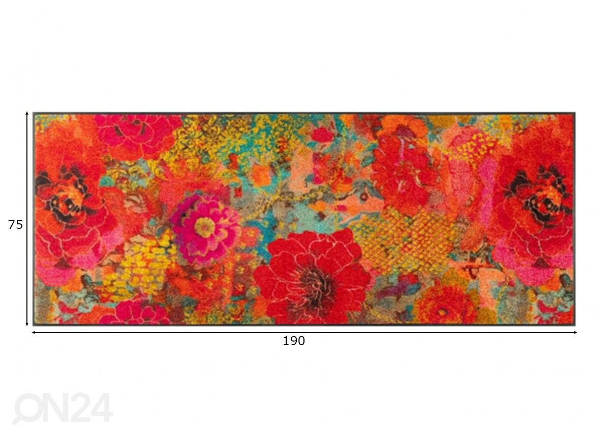 Ковер Flowerchains 75x190 cm увеличить размеры