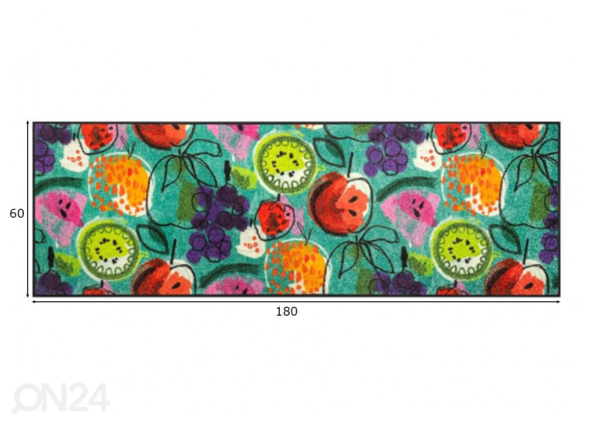 Ковер Fruit Fiesta 60x180 cm увеличить размеры