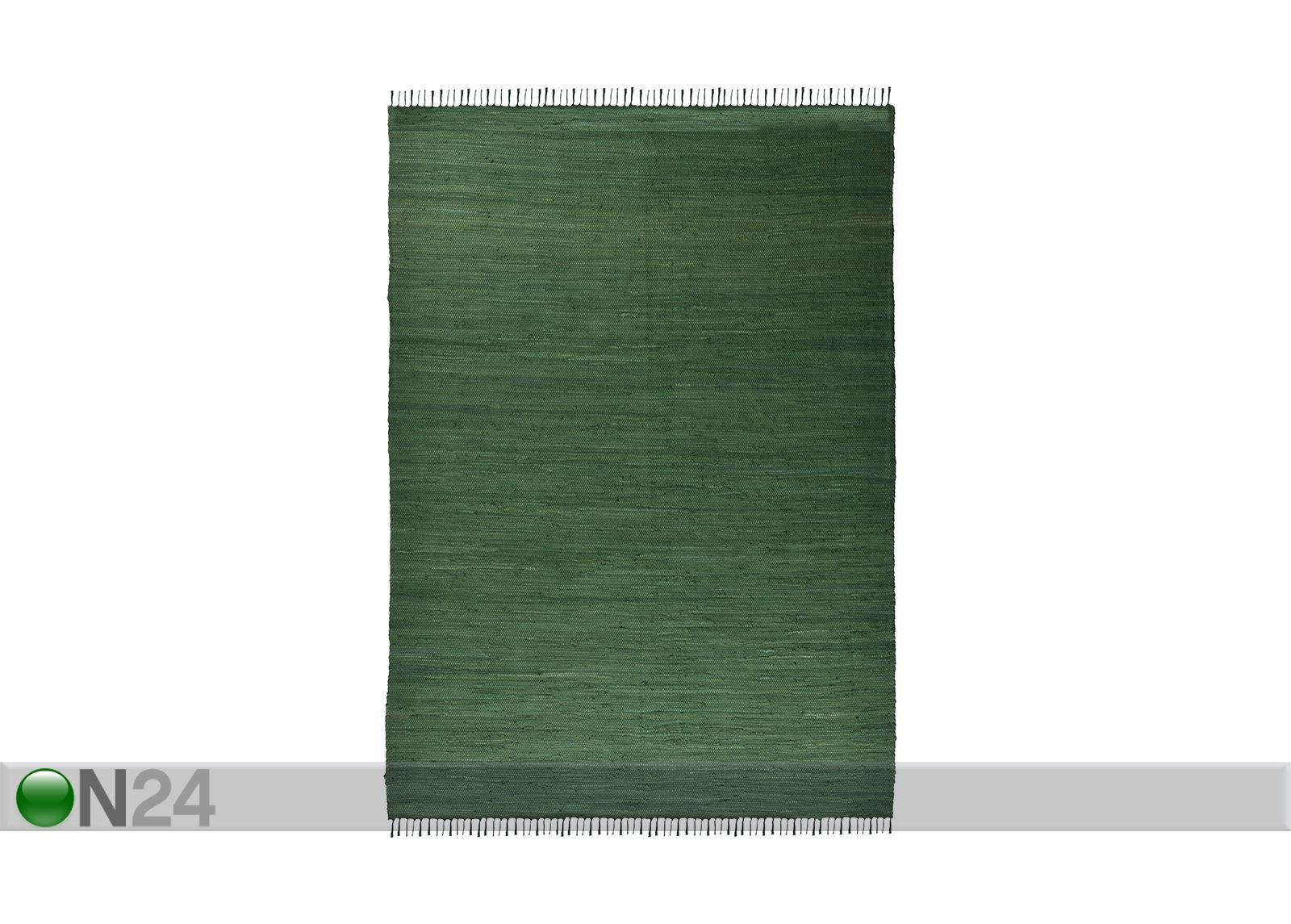 Ковер Happy Cotton Uni 70x140 см, темно-зеленый увеличить