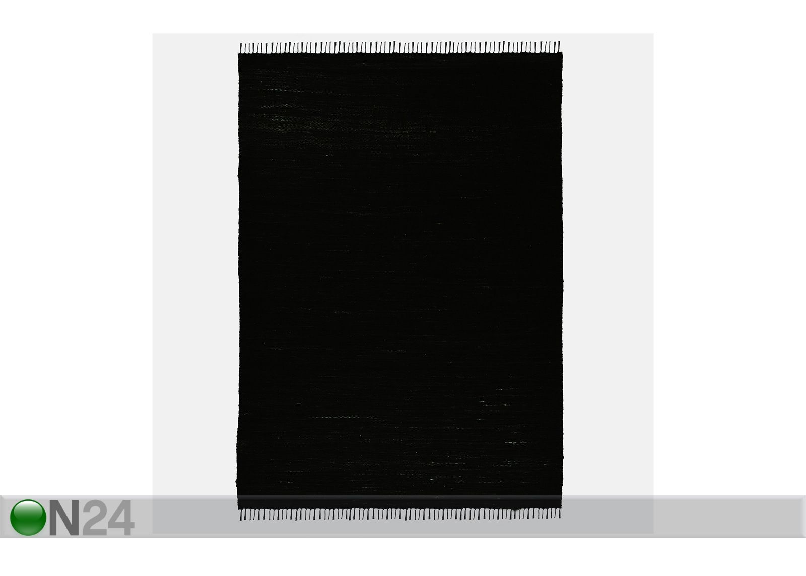 Ковер Happy Cotton Uni 70x140 см, черный увеличить