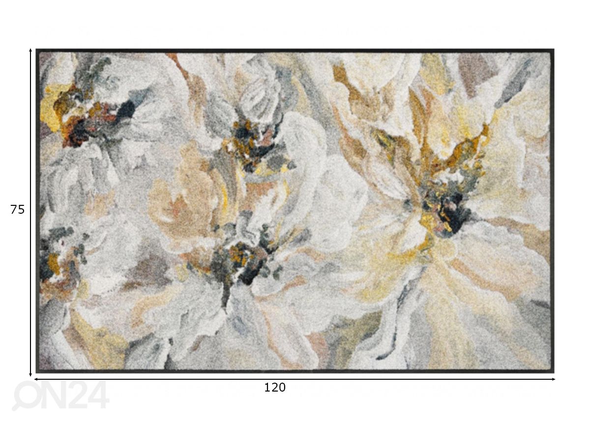 Ковер Light La Fleur 75x120 cm увеличить размеры