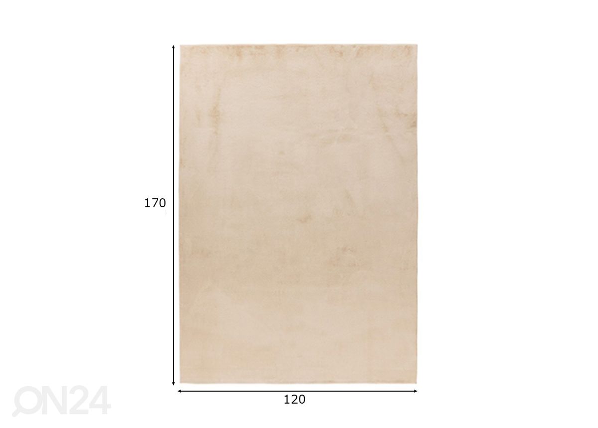 Ковер LOFT Beige 120x170 см увеличить размеры