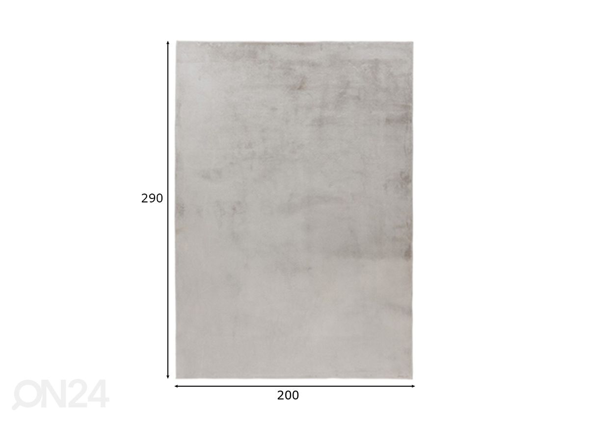 Ковер LOFT Silver 200x290 см увеличить размеры
