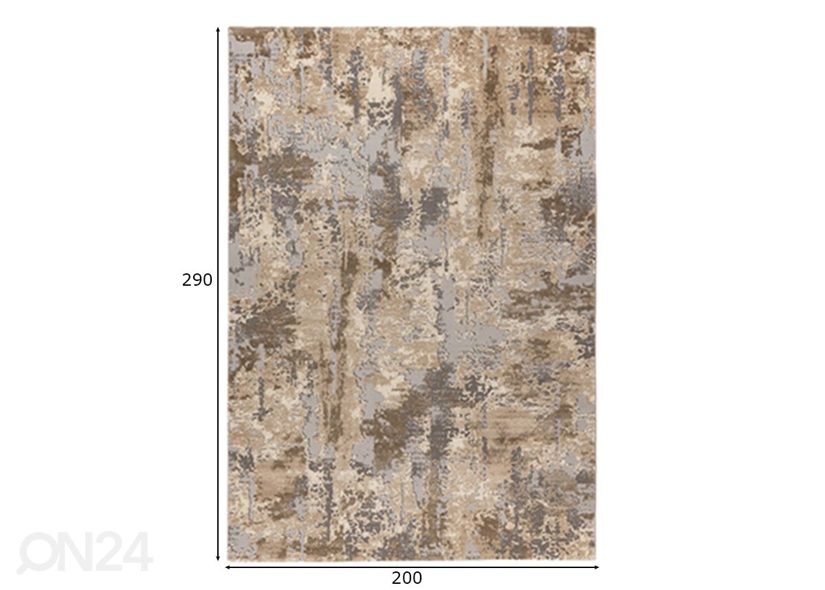 Ковер Monet Beige 200x290 см увеличить размеры