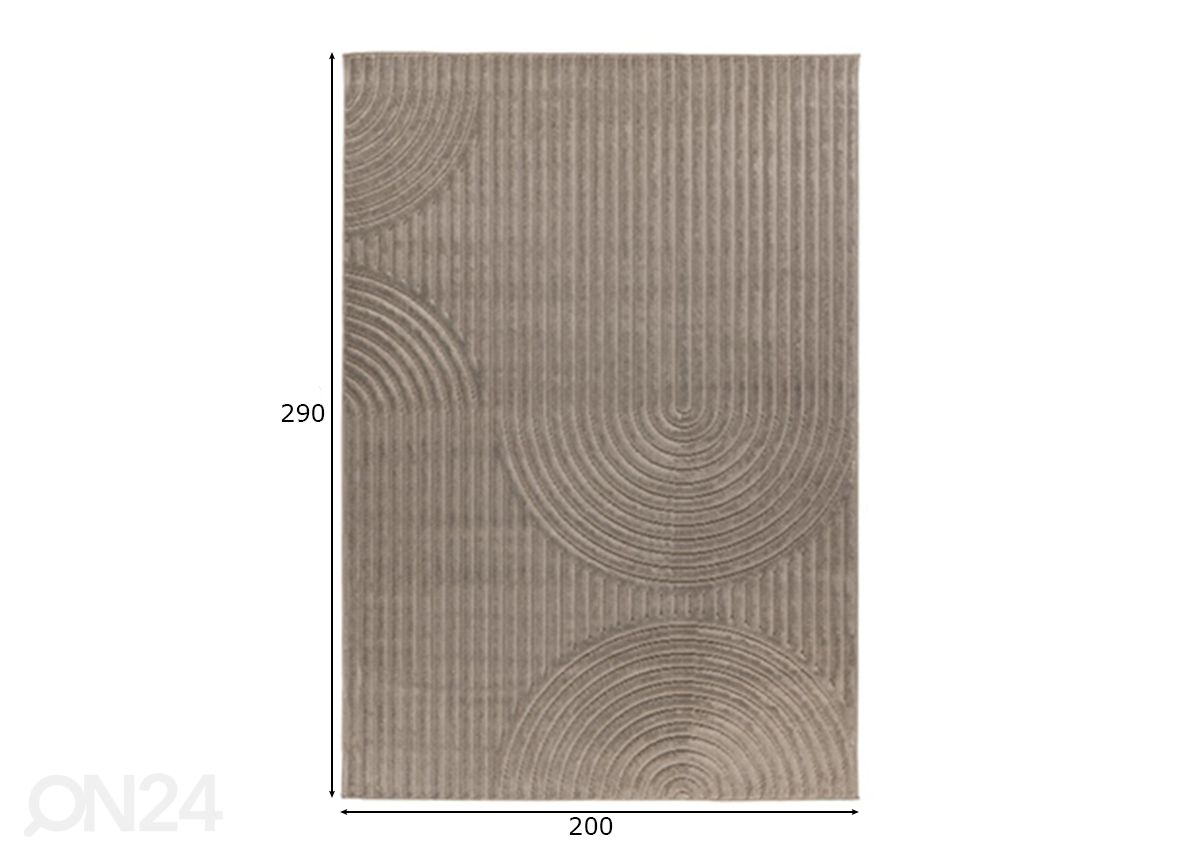Ковер Viva Silver 200x290 см увеличить размеры