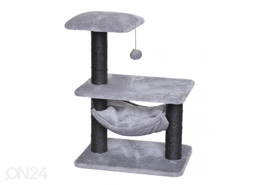 Когтеточка для кошек Tokyo 47x34,5x62 см, серый увеличить