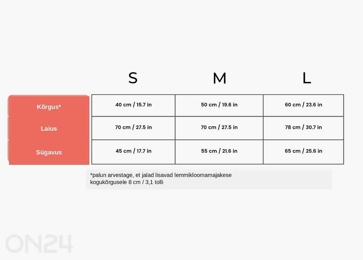 Комод/домик для питомца Nook II увеличить размеры