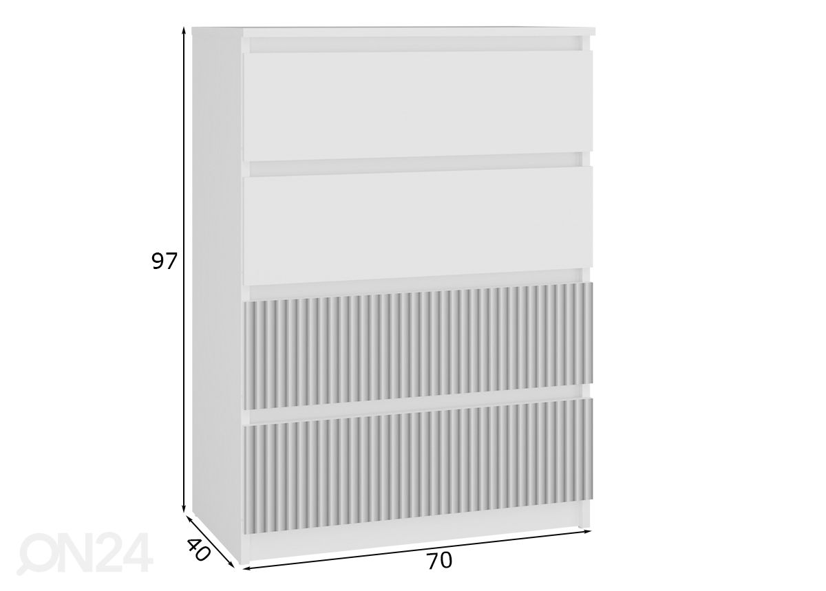 Комод Arti I 70 cm увеличить размеры