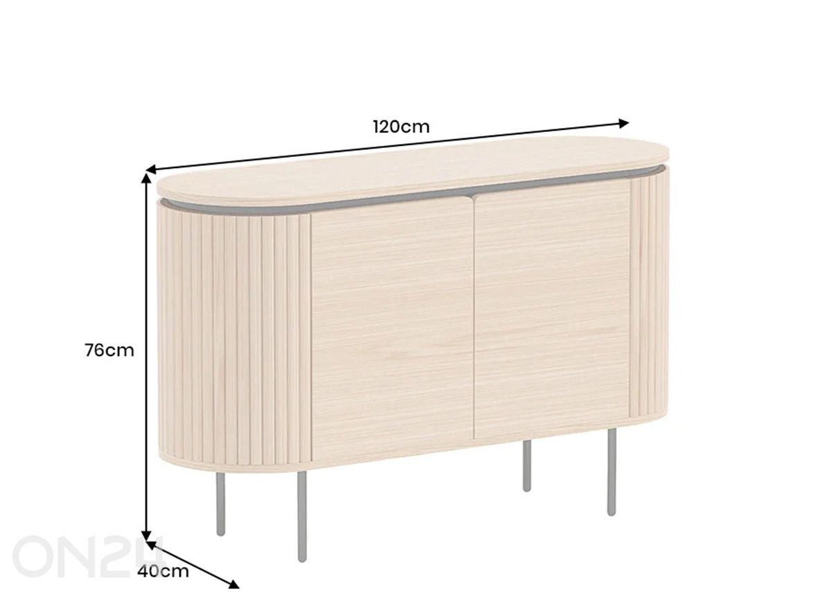 Комод Atelier 120 см увеличить размеры