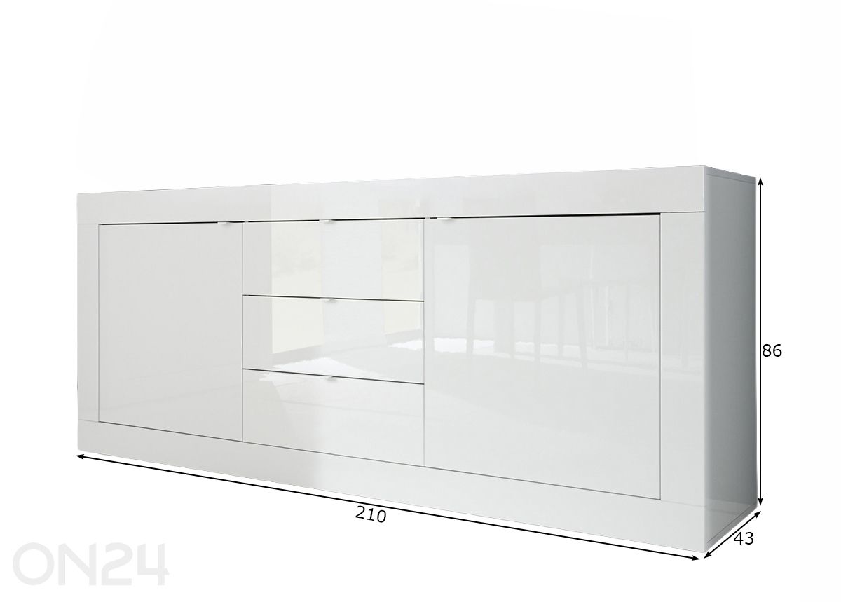 Комод Basic увеличить размеры