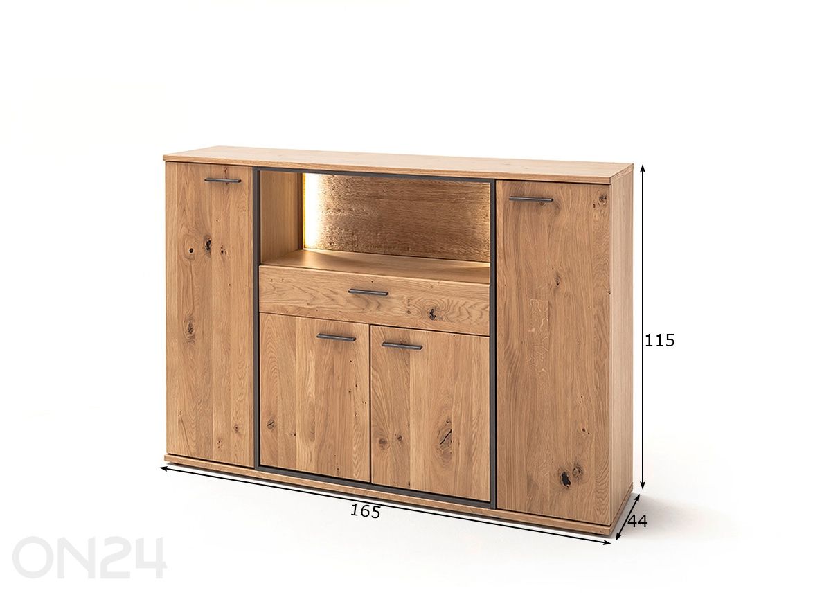 Комод Campinas 165 см увеличить размеры