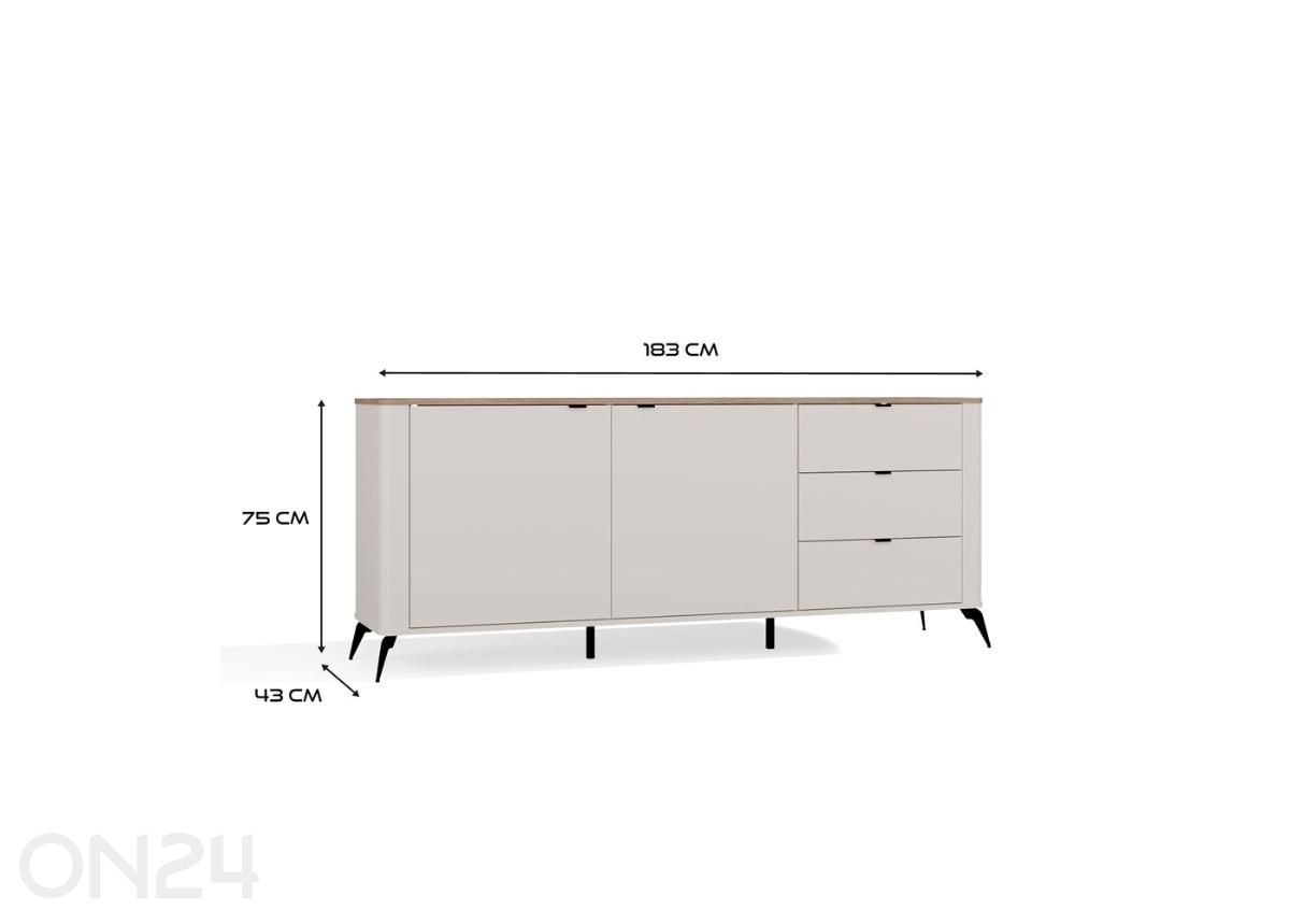 Комод Castello 183 см увеличить размеры