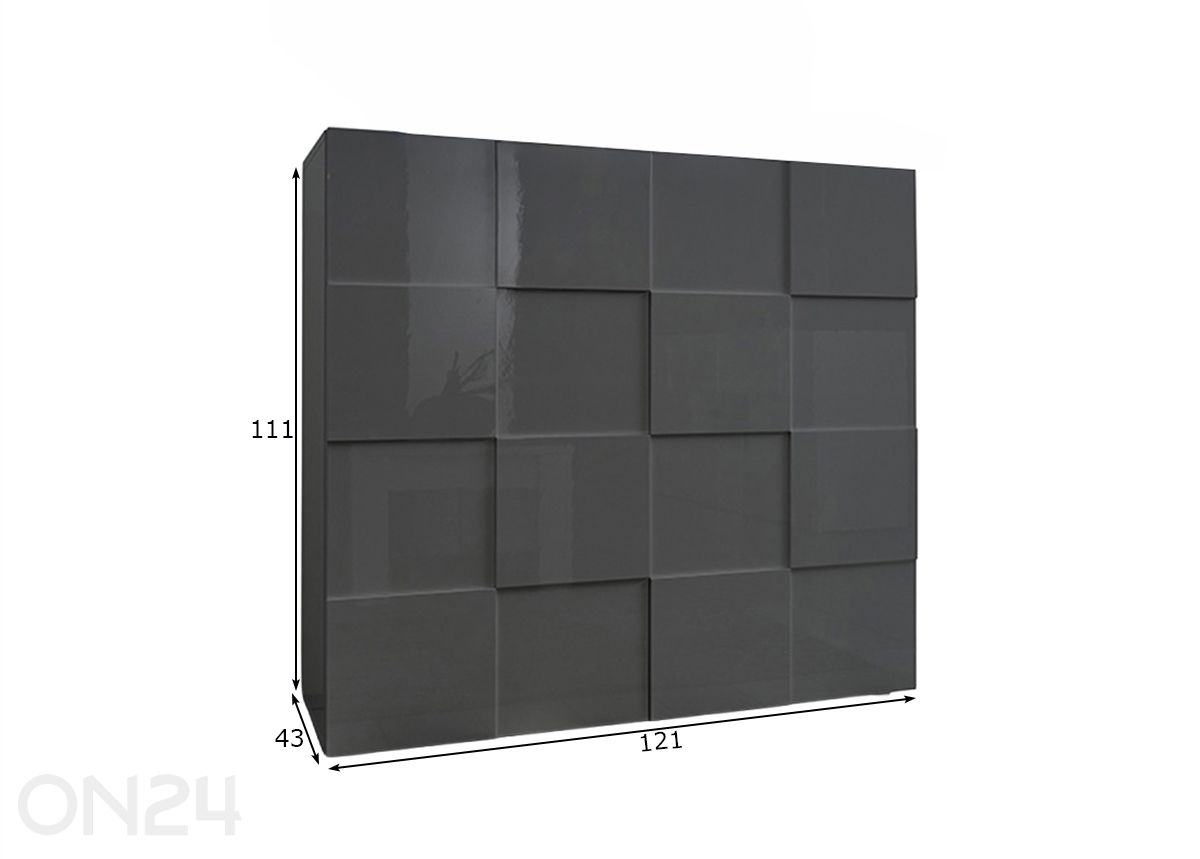 Комод Dama 121 см увеличить размеры