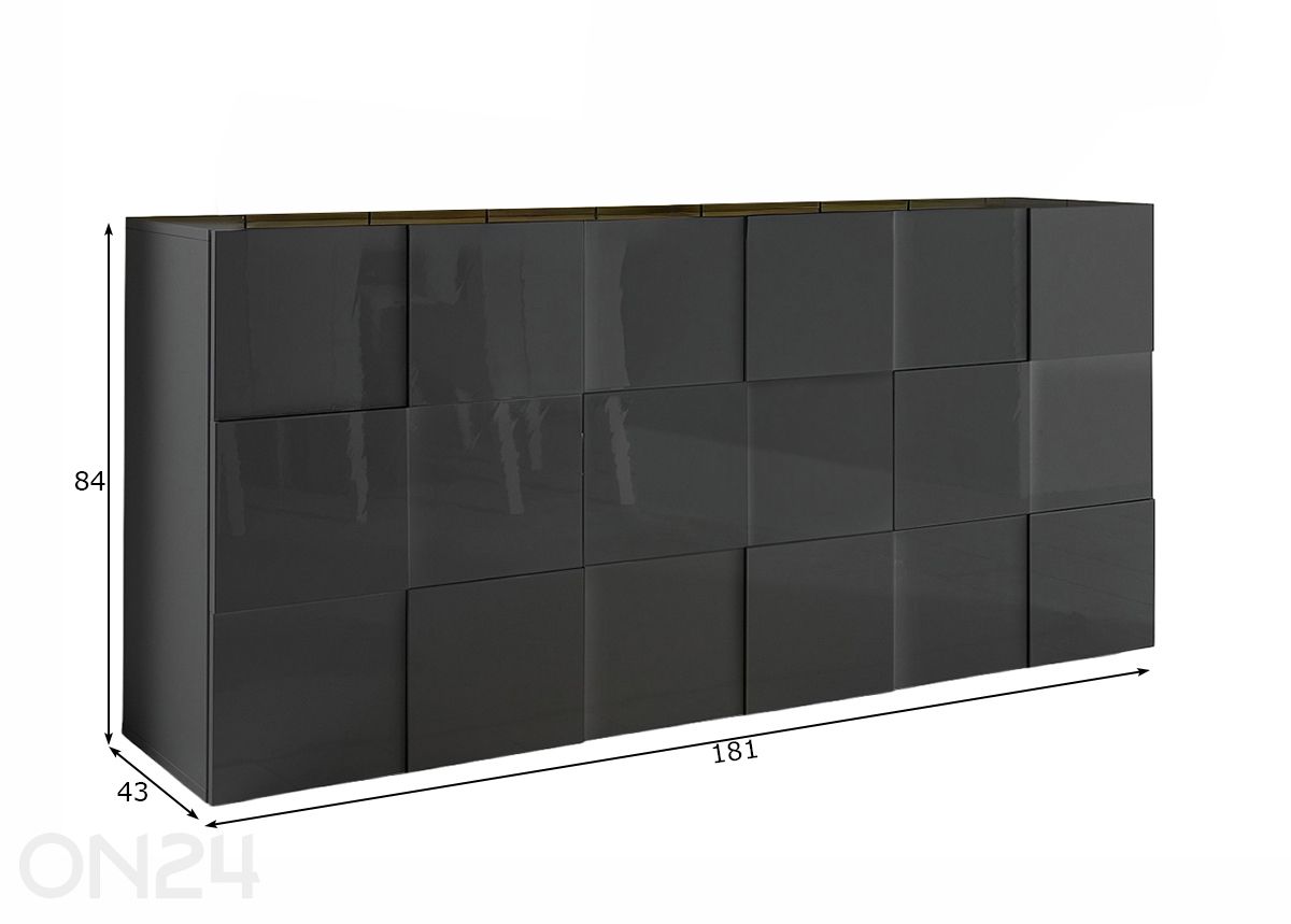 Комод Dama 181 см увеличить размеры