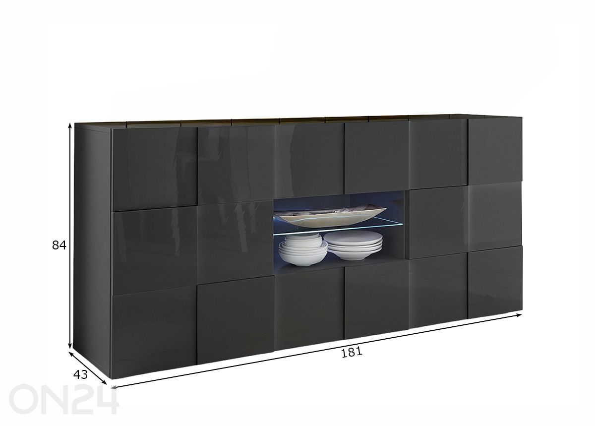 Комод Dama 181 см увеличить размеры