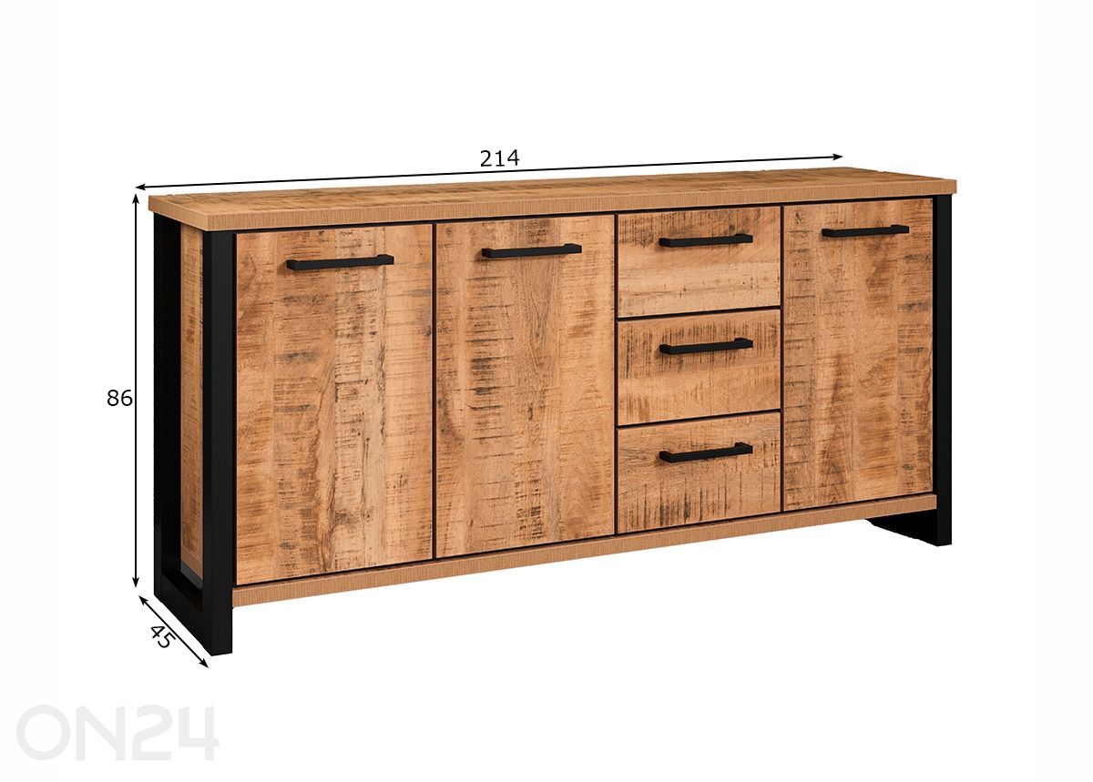 Комод Enna увеличить размеры