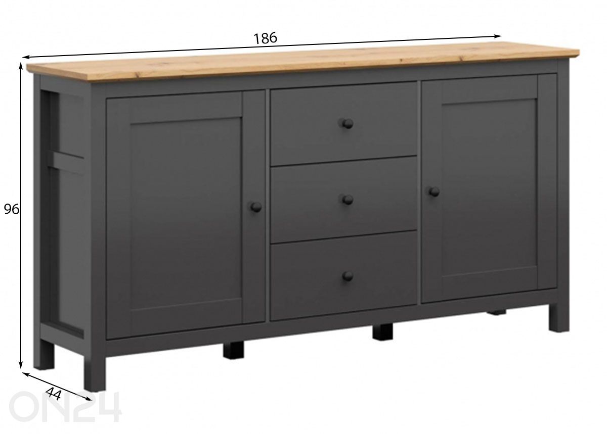 Комод Hesen увеличить размеры