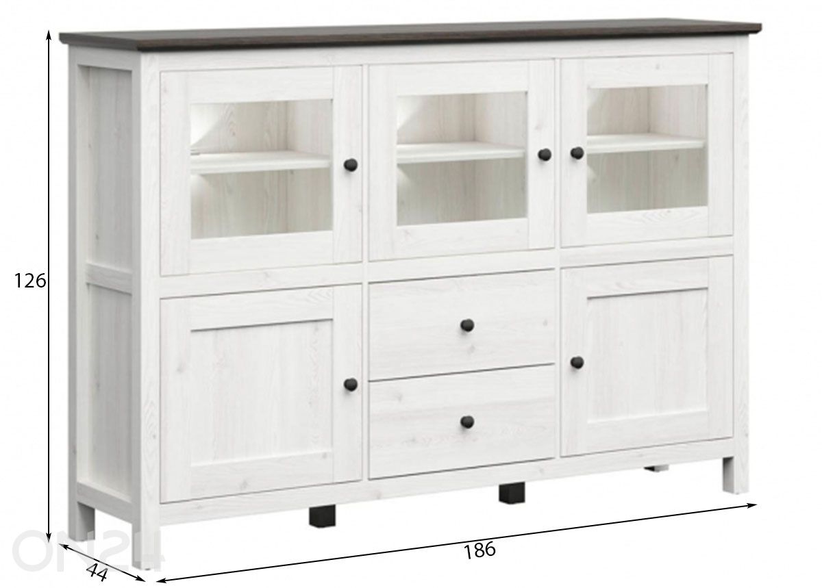 Комод Hesen увеличить размеры