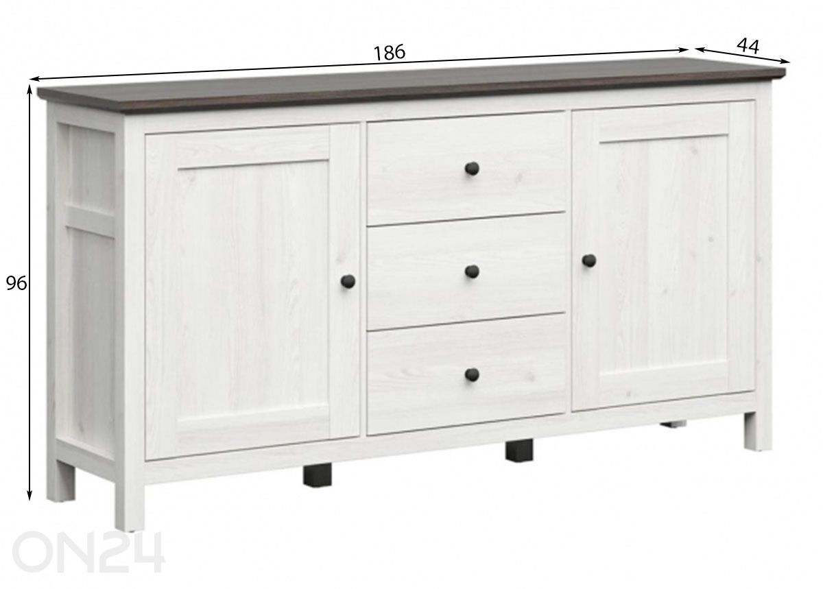 Комод Hesen увеличить размеры