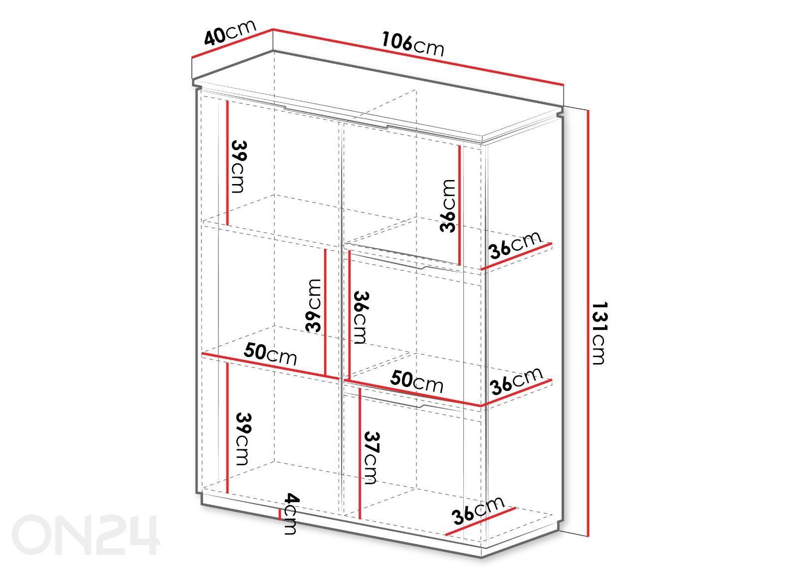 Комод Hilafin увеличить размеры