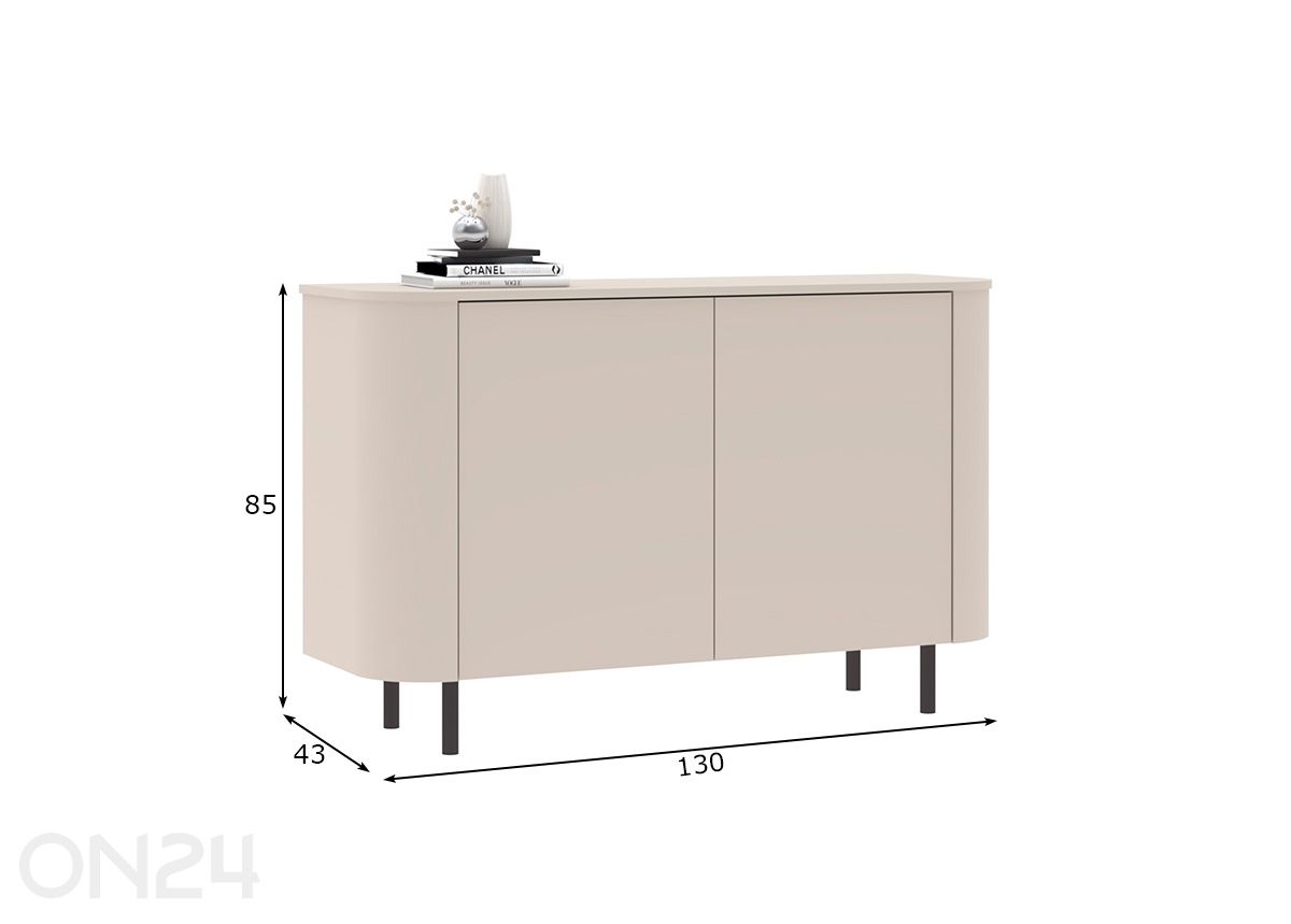 Комод Lido 130 см увеличить размеры