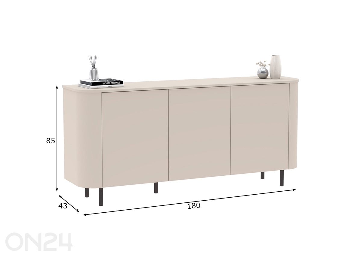 Комод Lido 180 см увеличить размеры