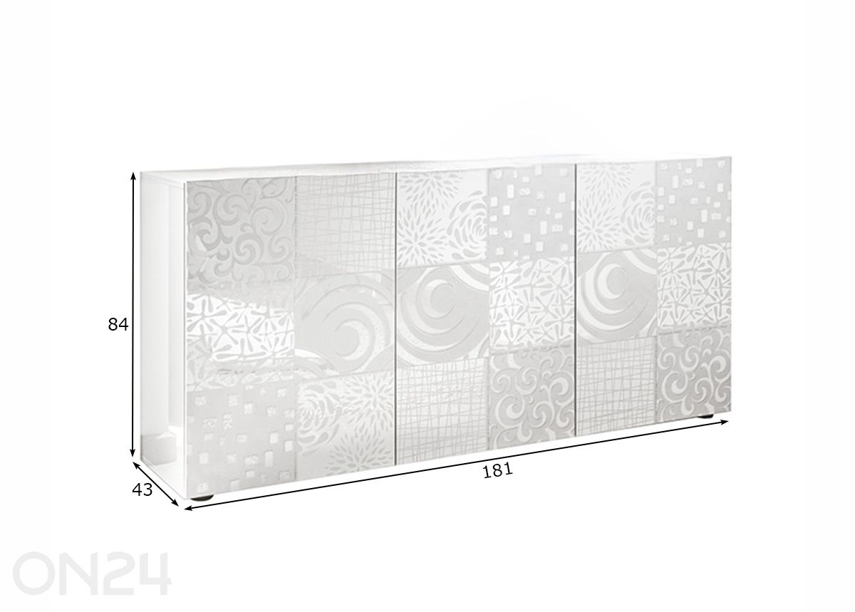 Комод Miro 181 см увеличить размеры