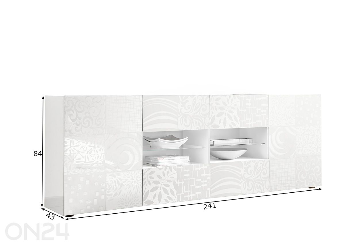 Комод Miro 241 см увеличить размеры