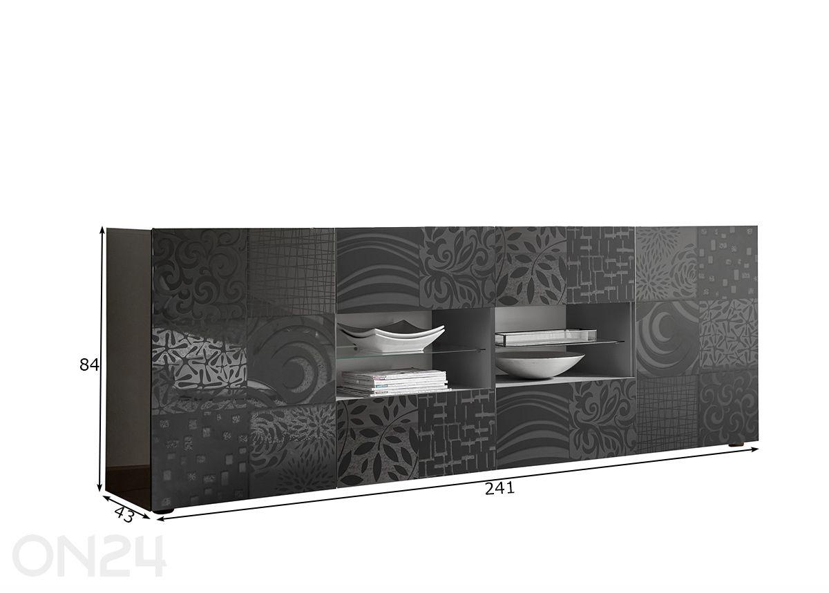 Комод Miro 241 см увеличить размеры