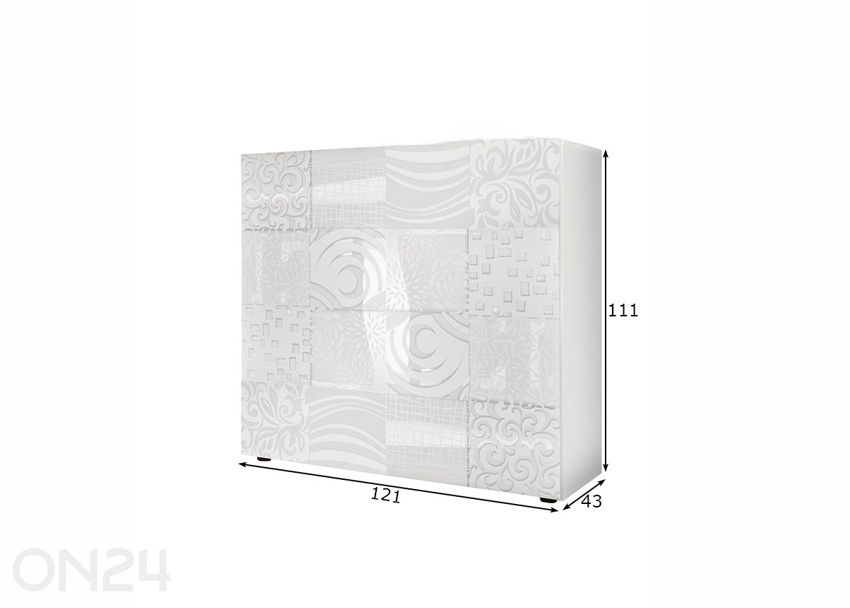 Комод Miro увеличить размеры