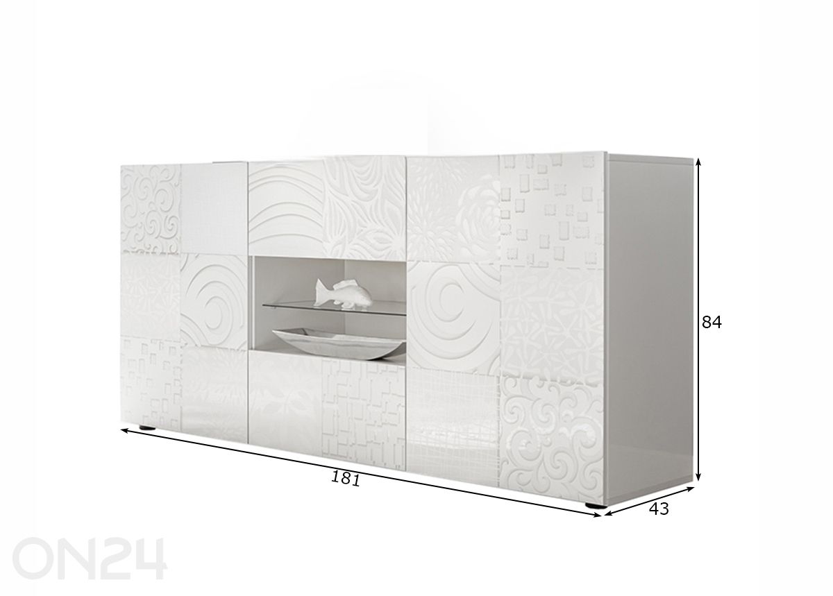 Комод Miro увеличить размеры