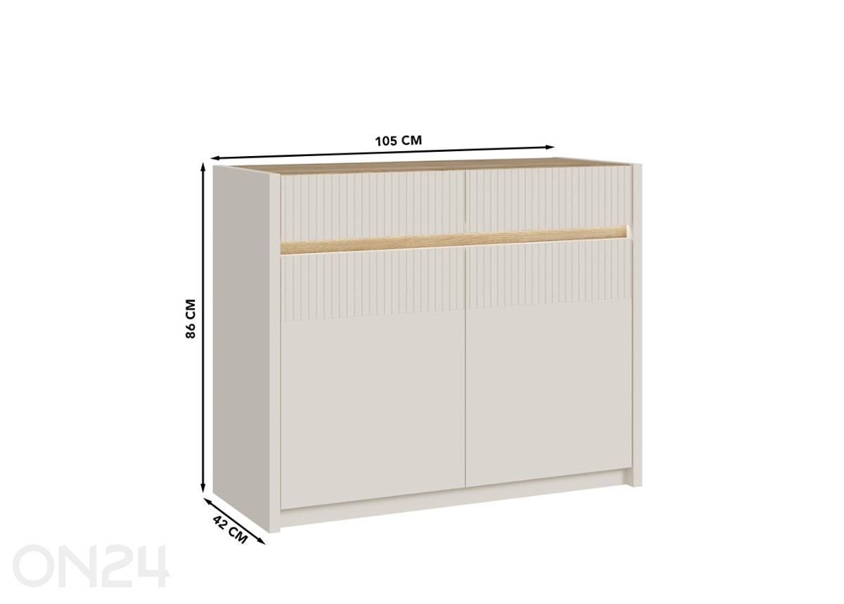 Комод Oak Squere увеличить размеры