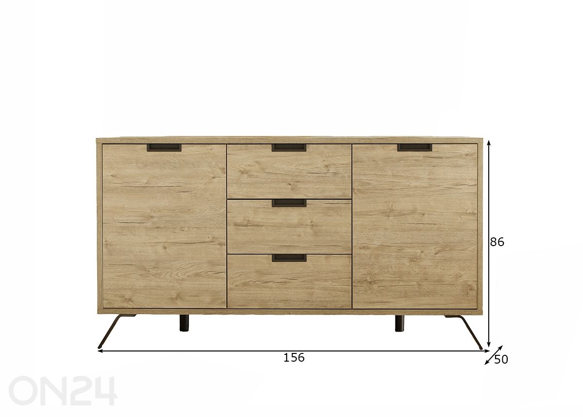 Комод Palma 156 см увеличить размеры