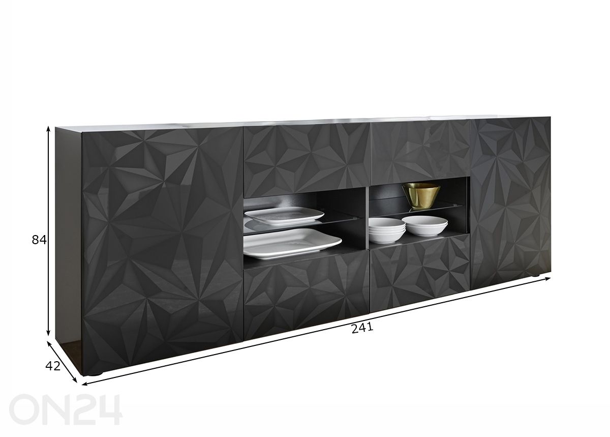 Комод Prisma 241 см увеличить размеры