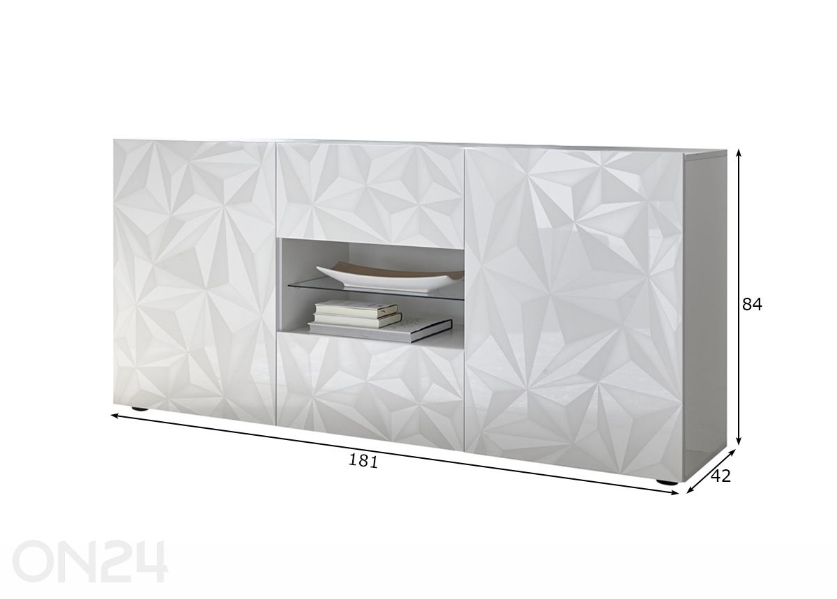 Комод Prisma увеличить размеры