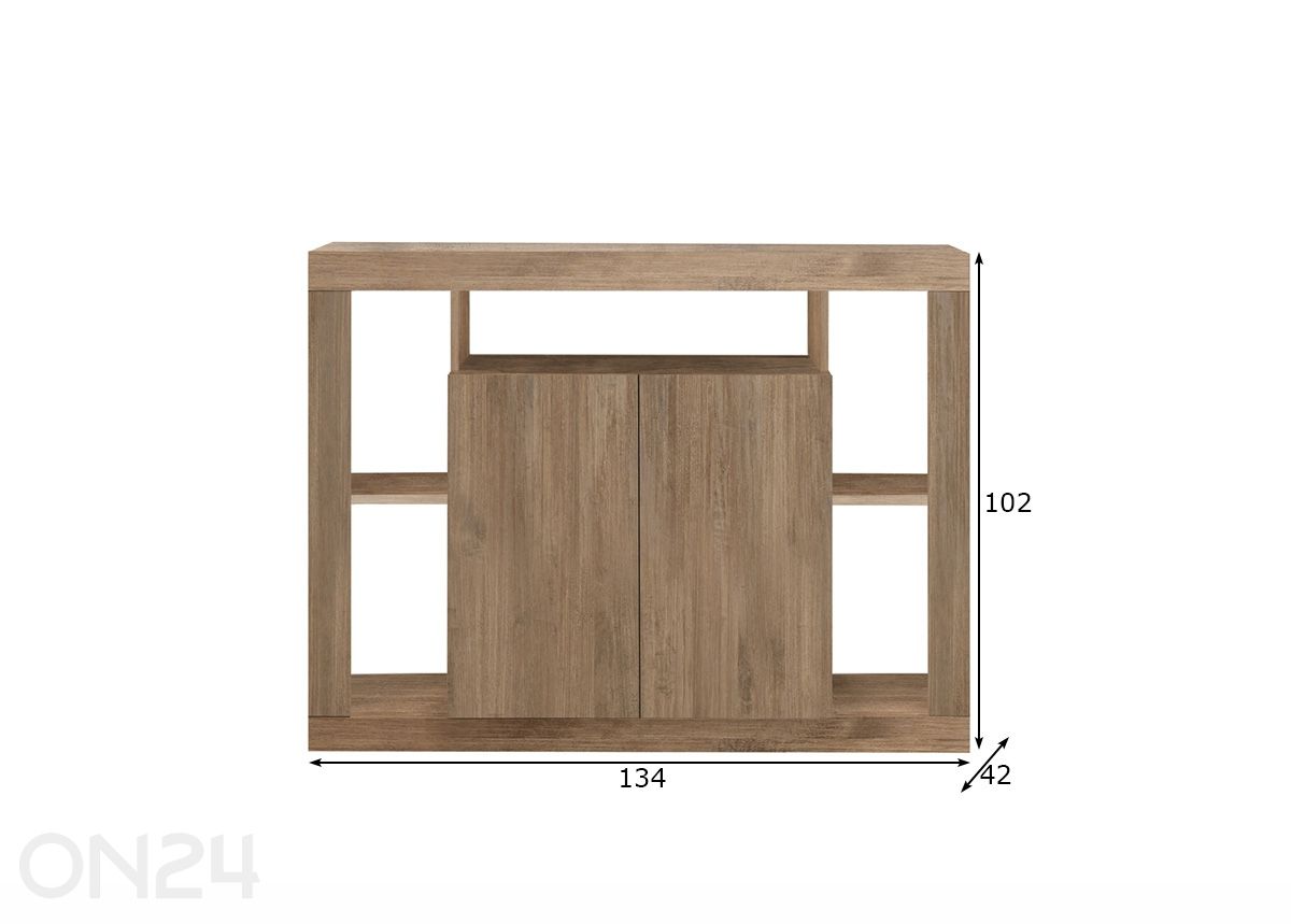 Комод Rimini 134 см увеличить размеры