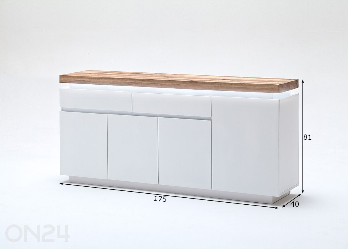 Комод Romina 175 см увеличить размеры
