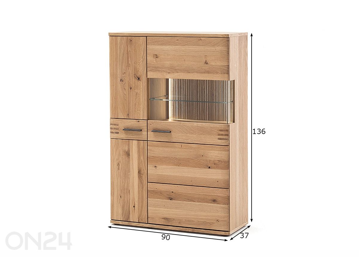 Комод Salvador 90 см увеличить размеры