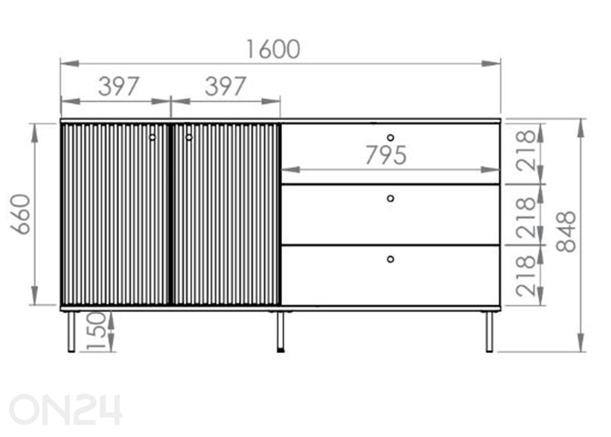 Комод Sophie увеличить размеры