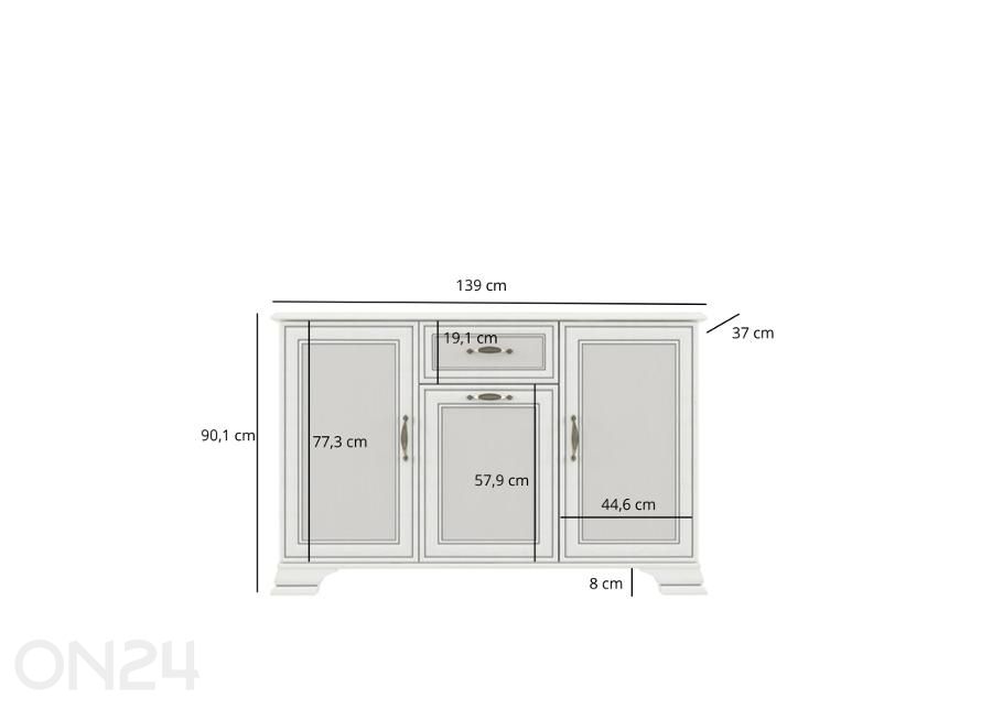 Комод Tiffany II увеличить размеры