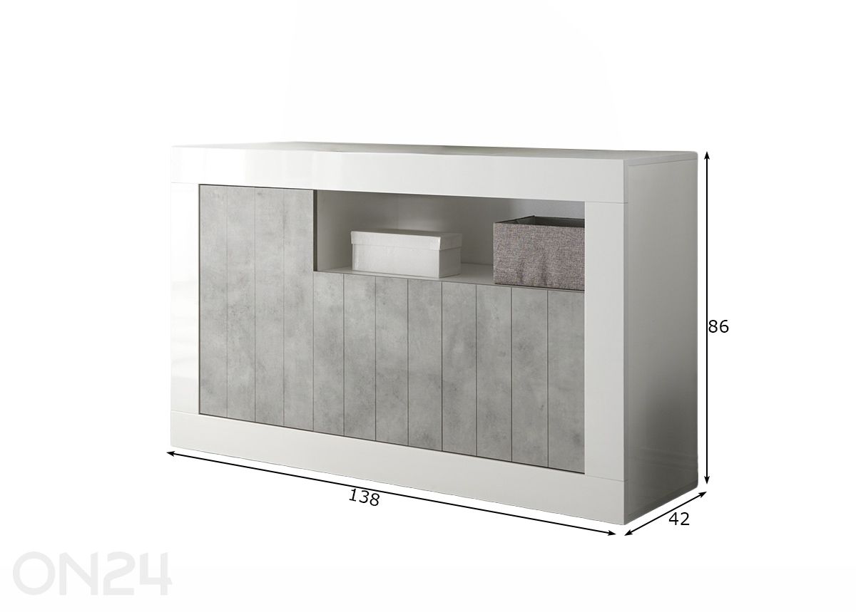 Комод Urbino 138 см увеличить размеры