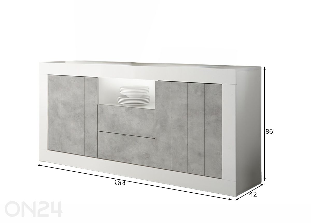 Комод Urbino 184 см увеличить размеры